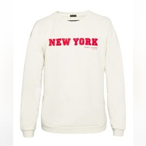 Size XL Marc Jacobs Stinky Rat Sweatshirt in cream